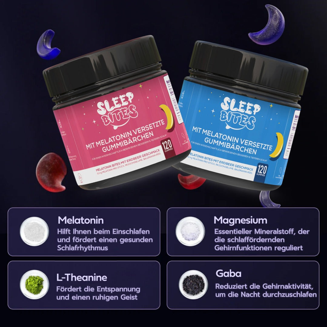 Sleep Bites - Melatonin Gummibärchen